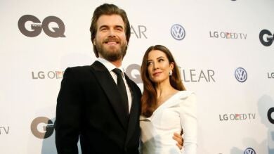 Kivanç Tatlitug y su mujer, Basak Dizer, de romántica visita privada por Madrid