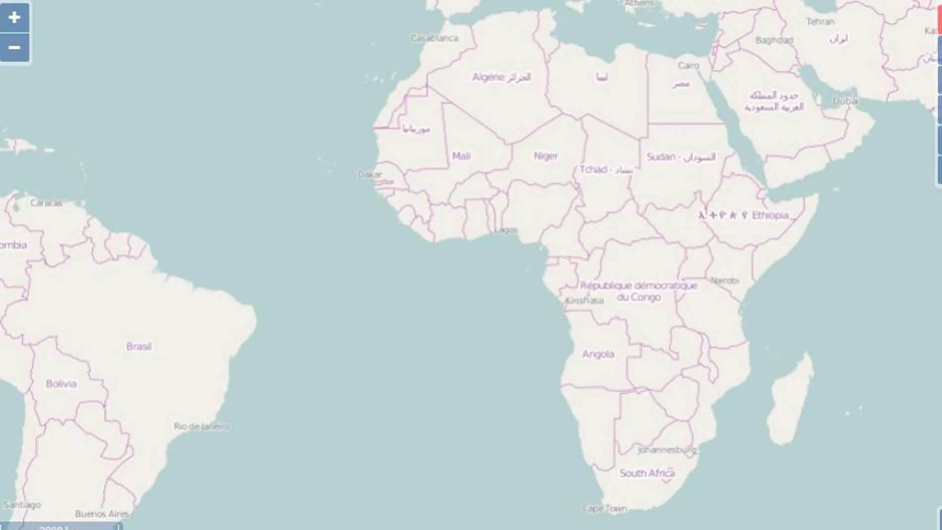 Mapa cambio climático Mapa cambio climático