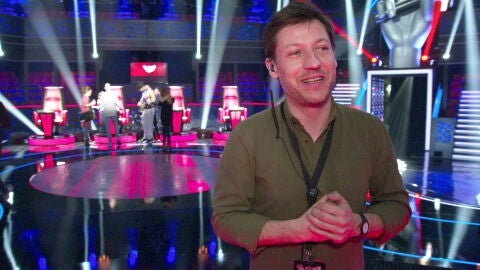 La gran labor de decoraci&oacute;n del inmenso plat&oacute; de 'La Voz Kids'