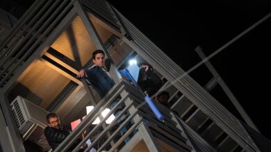 Alex Márquez y Pablo Motos se enfrentan a la diana gigante de 'El Hormiguero 3.0'