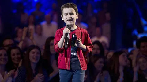 Daniel García canta ‘El mundo’ en la Semifinal de ‘La Voz Kids’ Daniel García canta ‘El mundo’ en la Semifinal de ‘La Voz Kids’