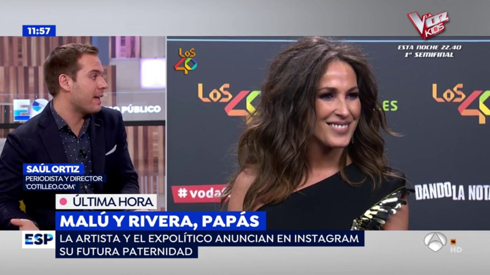 Así han confirmado Malú y Albert Rivera que están esperando un hijo