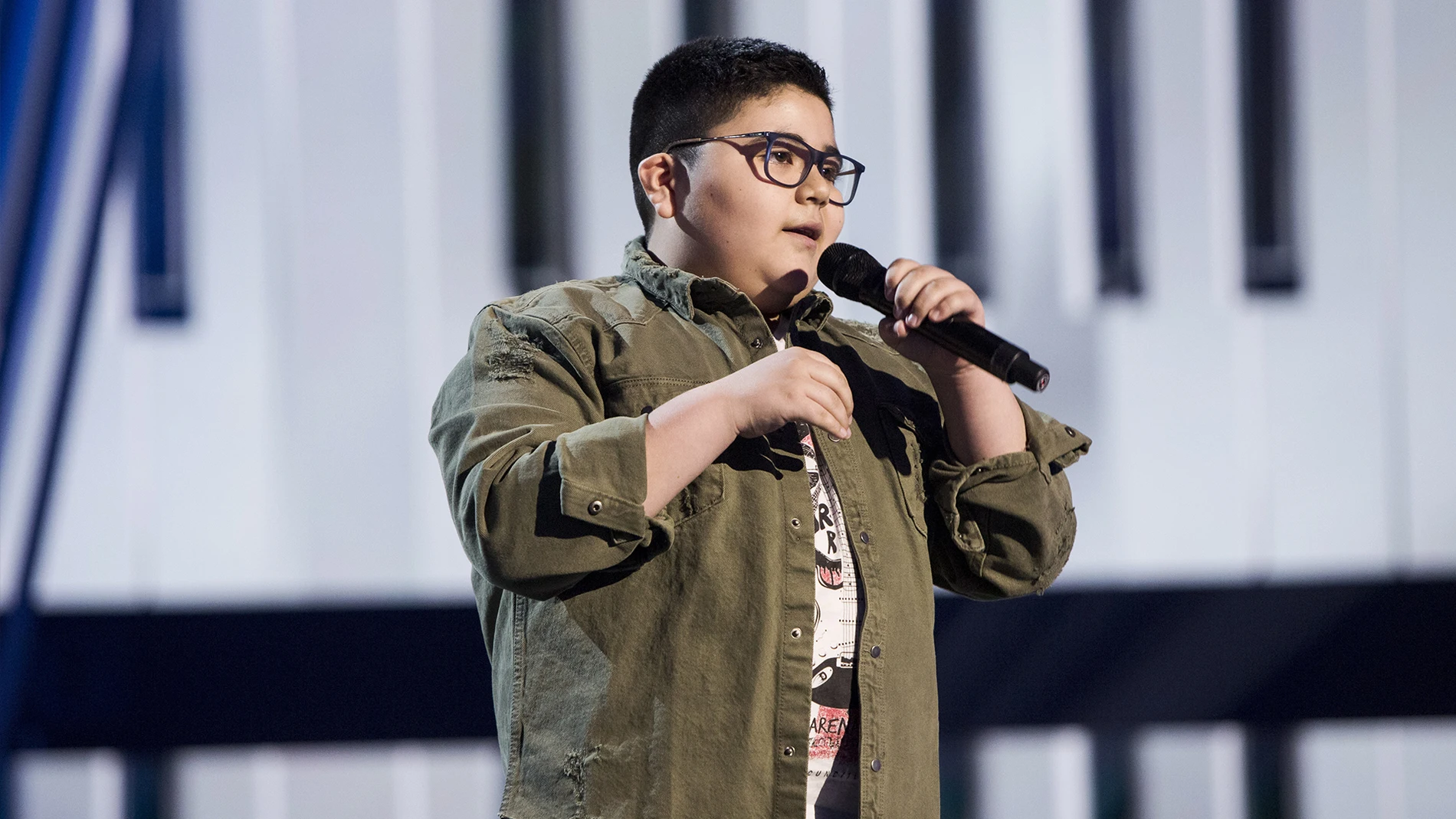 Alan Brizuela canta ‘Corre’ en la Semifinal de ‘La Voz Kids’