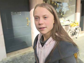 Greta Thunberg en Lisboa