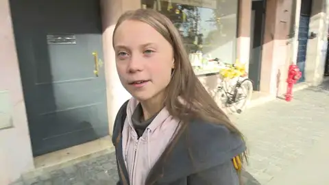 Greta Thunberg en Lisboa Greta Thunberg en Lisboa