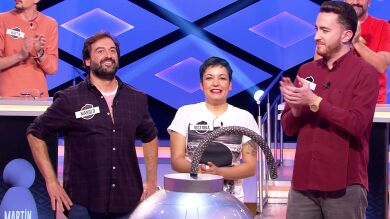 Manolo salva a 'Los dispersos' gracias a un casi pleno en la bomba clasificatoria de '¡Boom!' 