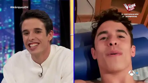 Así fue el 'troleo' de Marc a su hermano Alex Márquez durante su visita a 'El Hormiguero' Así fue el 'troleo' de Marc a su hermano Alex Márquez durante su visita a 'El Hormiguero'