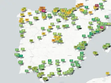 Calidad del aire en España Calidad del aire en España