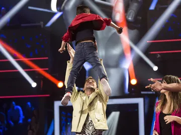 Daniel García se convierte en el primer finalista de 'La Voz Kids' Daniel García se convierte en el primer finalista de 'La Voz Kids'
