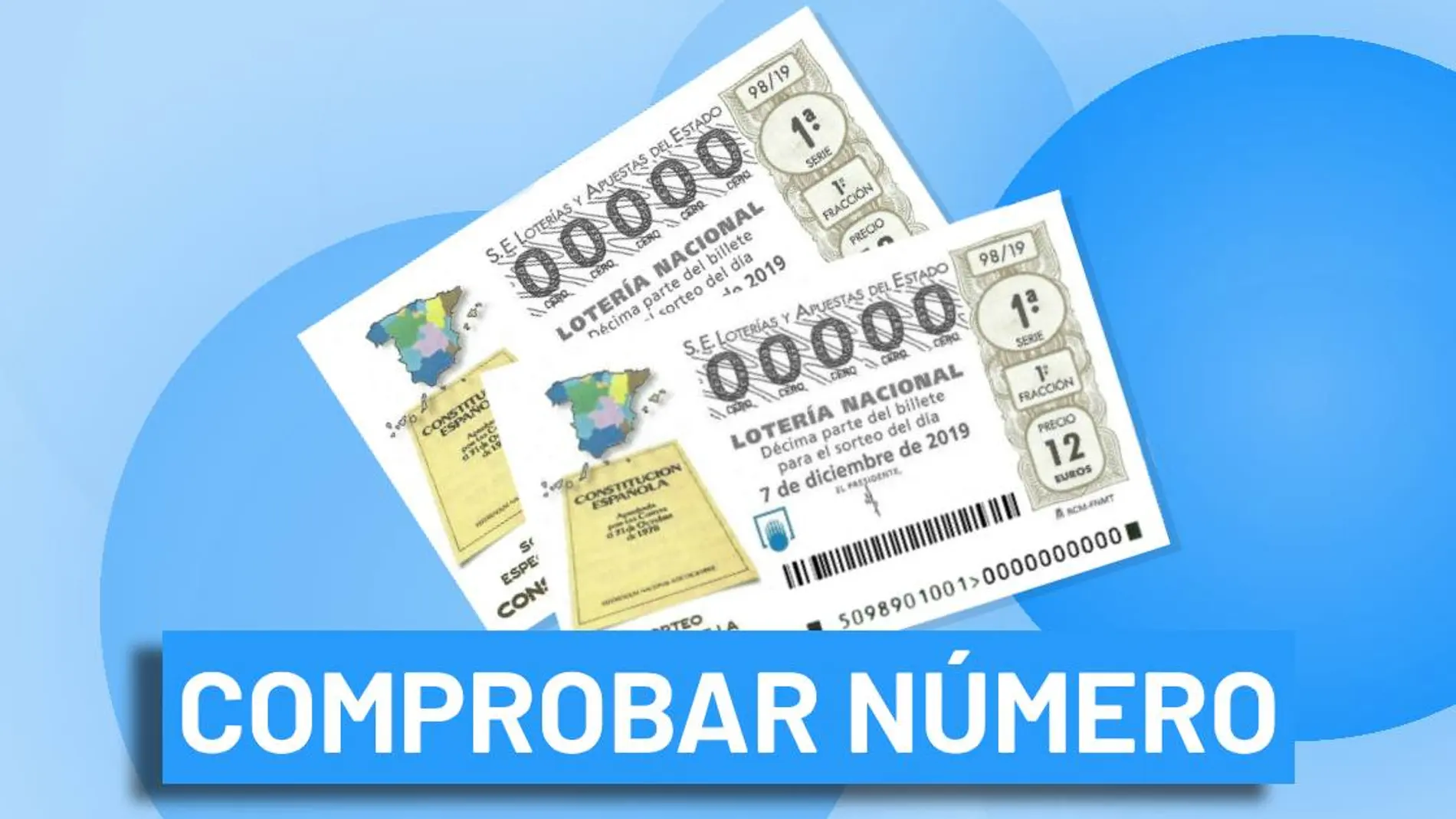 Comprobar número del sorteo Especial de la Constitución 2019: Resultado de la Lotería Nacional del sábado 7 de diciembre de 2019 Comprobar número del sorteo Especial de la Constitución 2019: Resultado de la Lotería Nacional del sábado 7 de diciembre de 2019