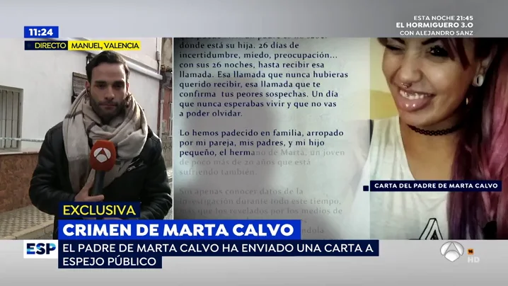 Crimen de Marta Calvo. carta1