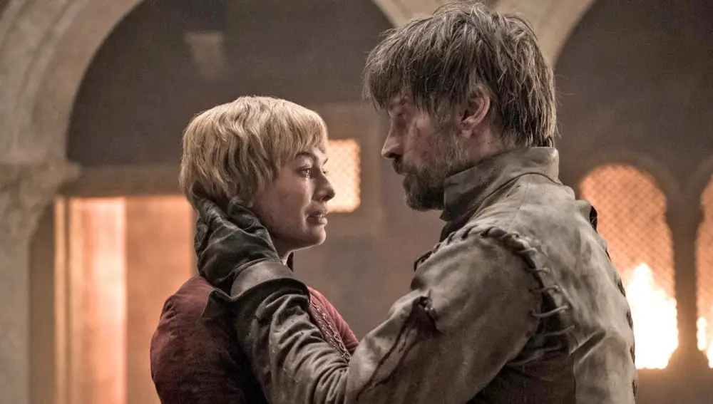 Cersei y Jaime Lannister en 'Juego de Tronos'