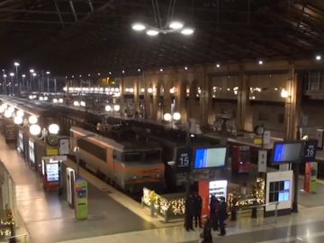 Estación de tren en Francia 