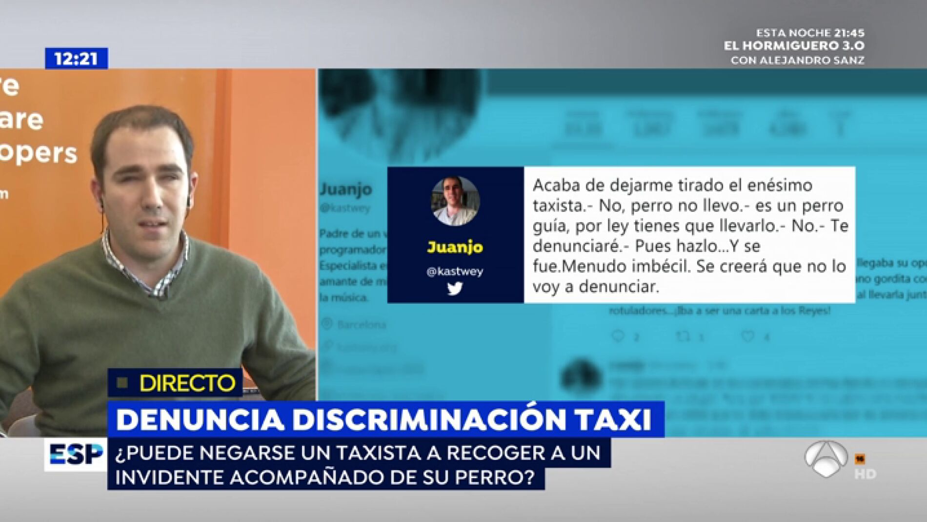 Denuncia discriminaci&oacute;n taxi.