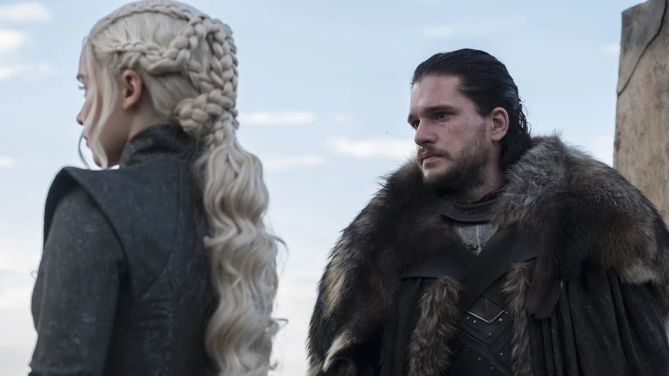 Daenerys y Jon Snow en 'Juego de Tronos' Daenerys y Jon Snow en 'Juego de Tronos'