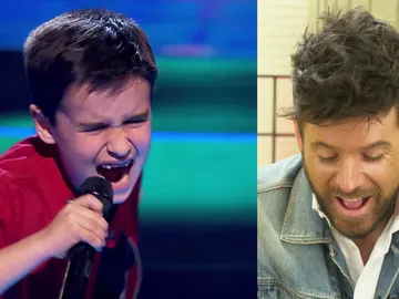 Pablo López reacciona ante la espectacular actuación de Daniel García en 'La Voz Kids' cantando 'El mundo' Pablo López reacciona ante la espectacular actuación de Daniel García en 'La Voz Kids' cantando 'El mundo'