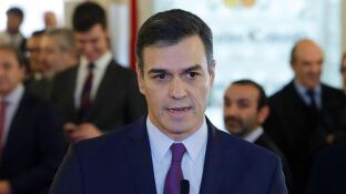 Pedro S&aacute;nchez en los actos del D&iacute;a de la Constituci&oacute;n