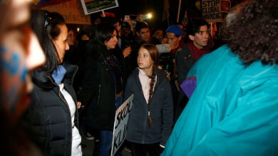 Sigue en directo los actos de Greta Thunberg en Madrid, en streaming 