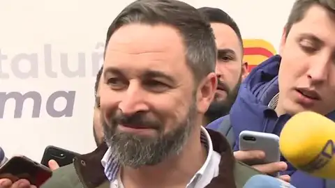 Abascal visita Barcelona en el 41 aniversario de la Constitución Abascal visita Barcelona en el 41 aniversario de la Constitución