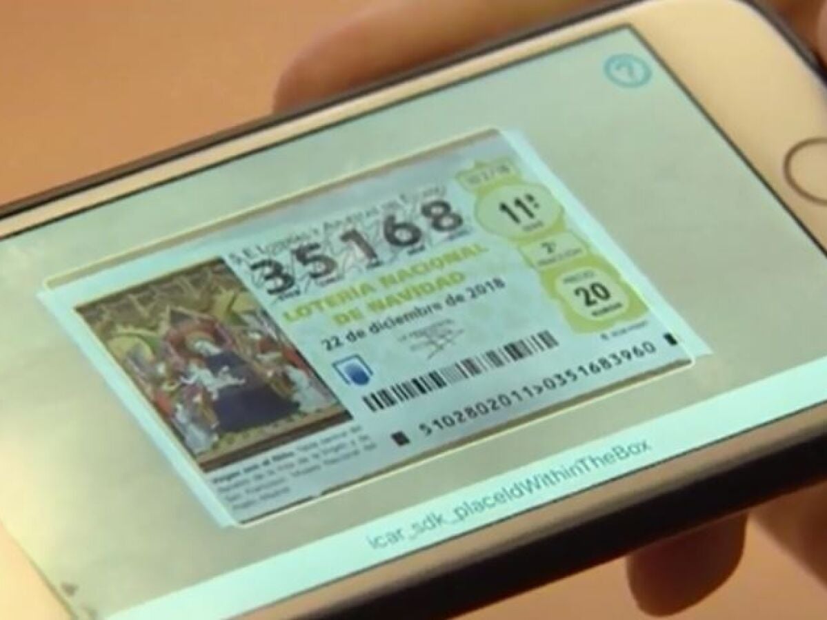 Cómo escanear el código QR de la Lotería de Navidad 2021?