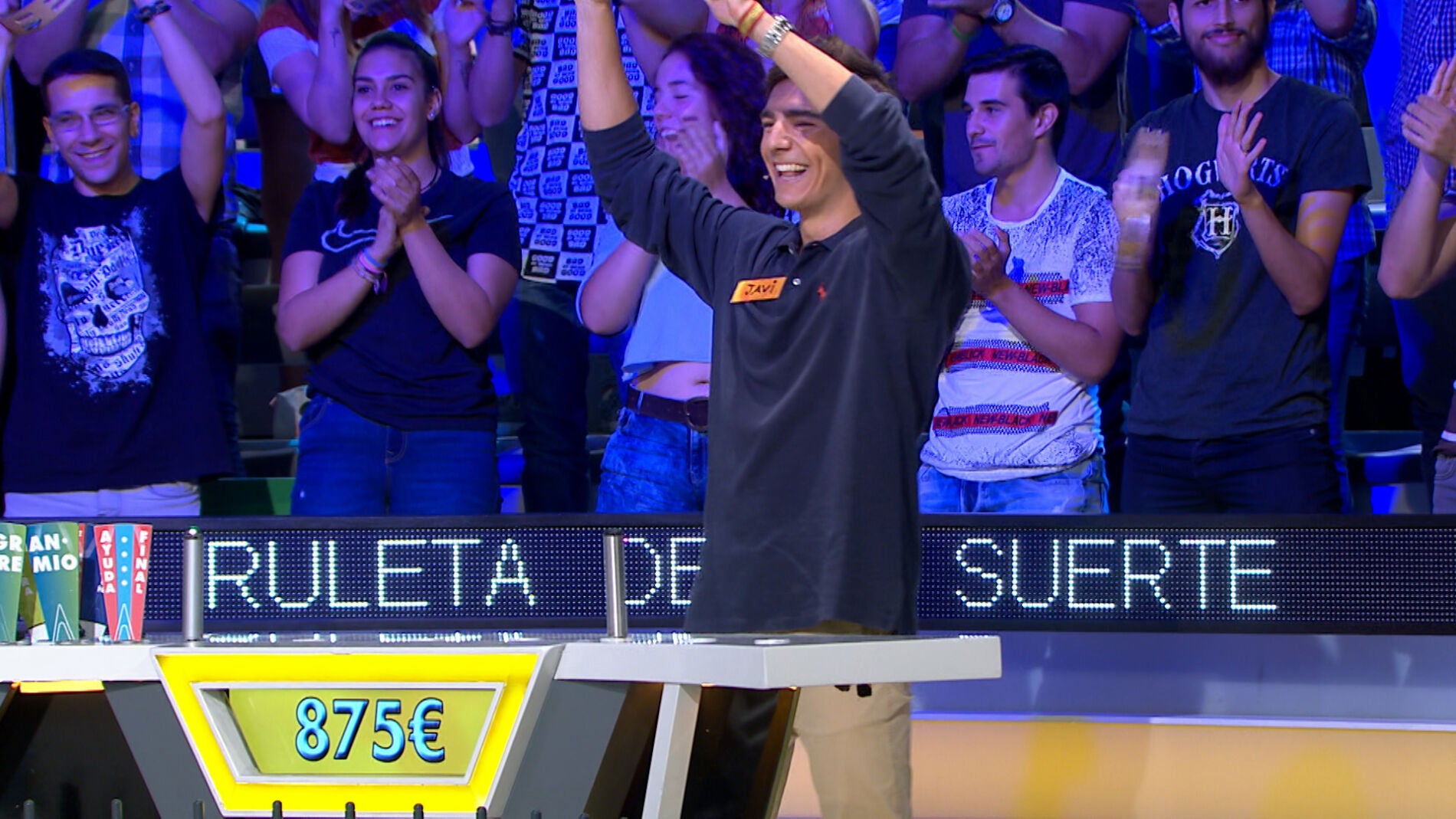 La jugada perfecta de Javi para asegurar su pase a la gran final de 'La ruleta de la suerte' 