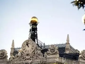 Imagen de archivo del edificio del Banco de España en Madrid Imagen de archivo del edificio del Banco de España en Madrid