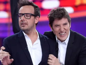 Àngel Llàcer y Manel Fuentes en 'Tu cara me suena' Àngel Llàcer y Manel Fuentes en 'Tu cara me suena'