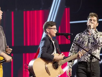 Una versión inédita de 'Dígale' en las voces de David Bisbal, María Expósito y Salvador Bermúdez en la Semifinal de 'La Voz Kids' Una versión inédita de 'Dígale' en las voces de David Bisbal, María Expósito y Salvador Bermúdez en la Semifinal de 'La Voz Kids'