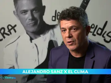 Alejandro Sanz en TuTiempoXElClima: "Hay que intentar ser personas con emisiones cero" Alejandro Sanz en TuTiempoXElClima: "Hay que intentar ser personas con emisiones cero"