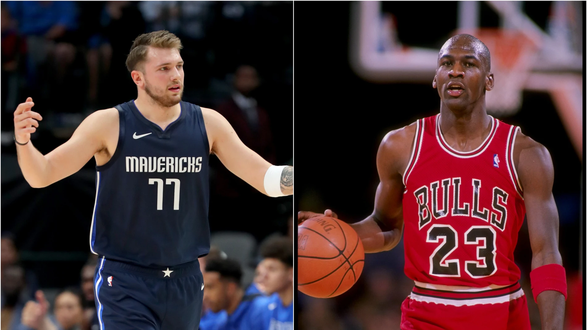 Doncic iguala un récord de Jordan Doncic iguala un récord de Jordan