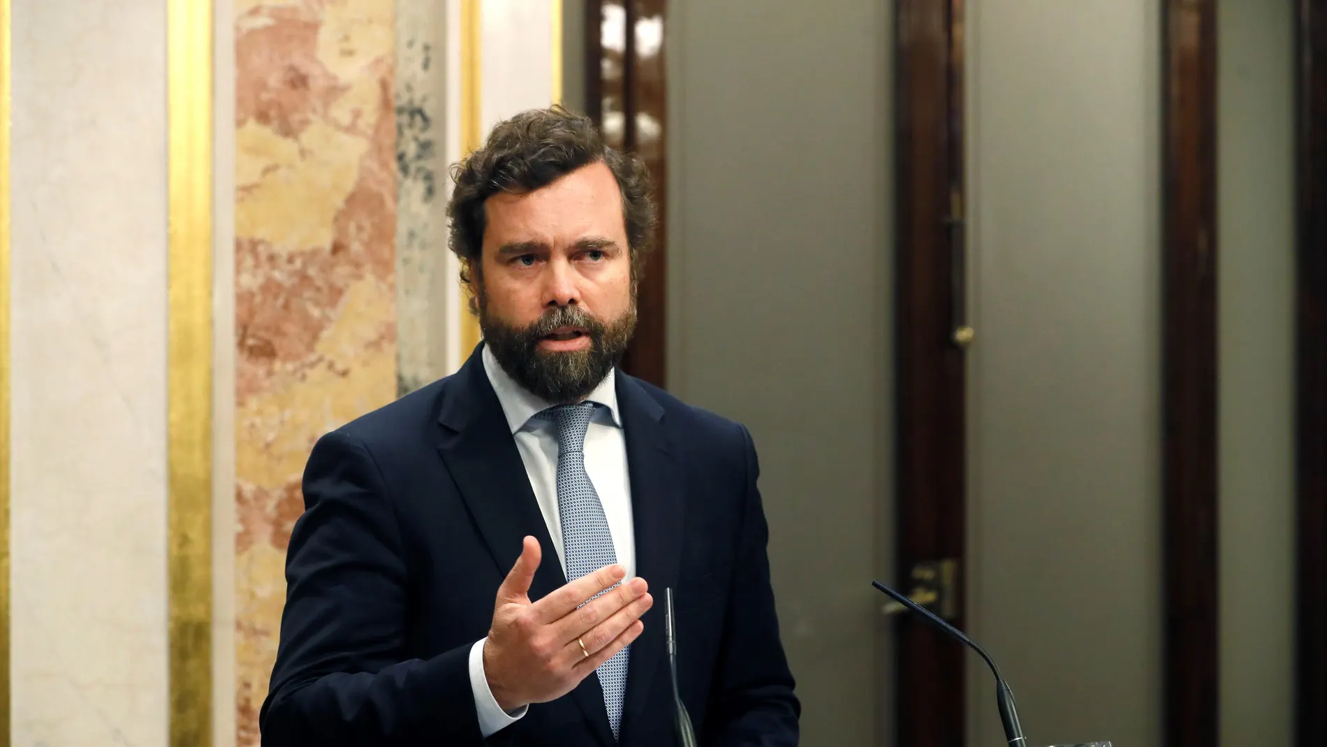 El portavoz de Vox Iván Espinosa de los Monteros El portavoz de Vox Iván Espinosa de los Monteros