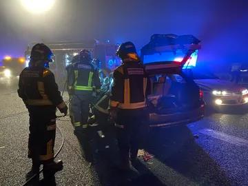 Accidente de tráfico en Móstoles, Madrid Accidente de tráfico en Móstoles, Madrid