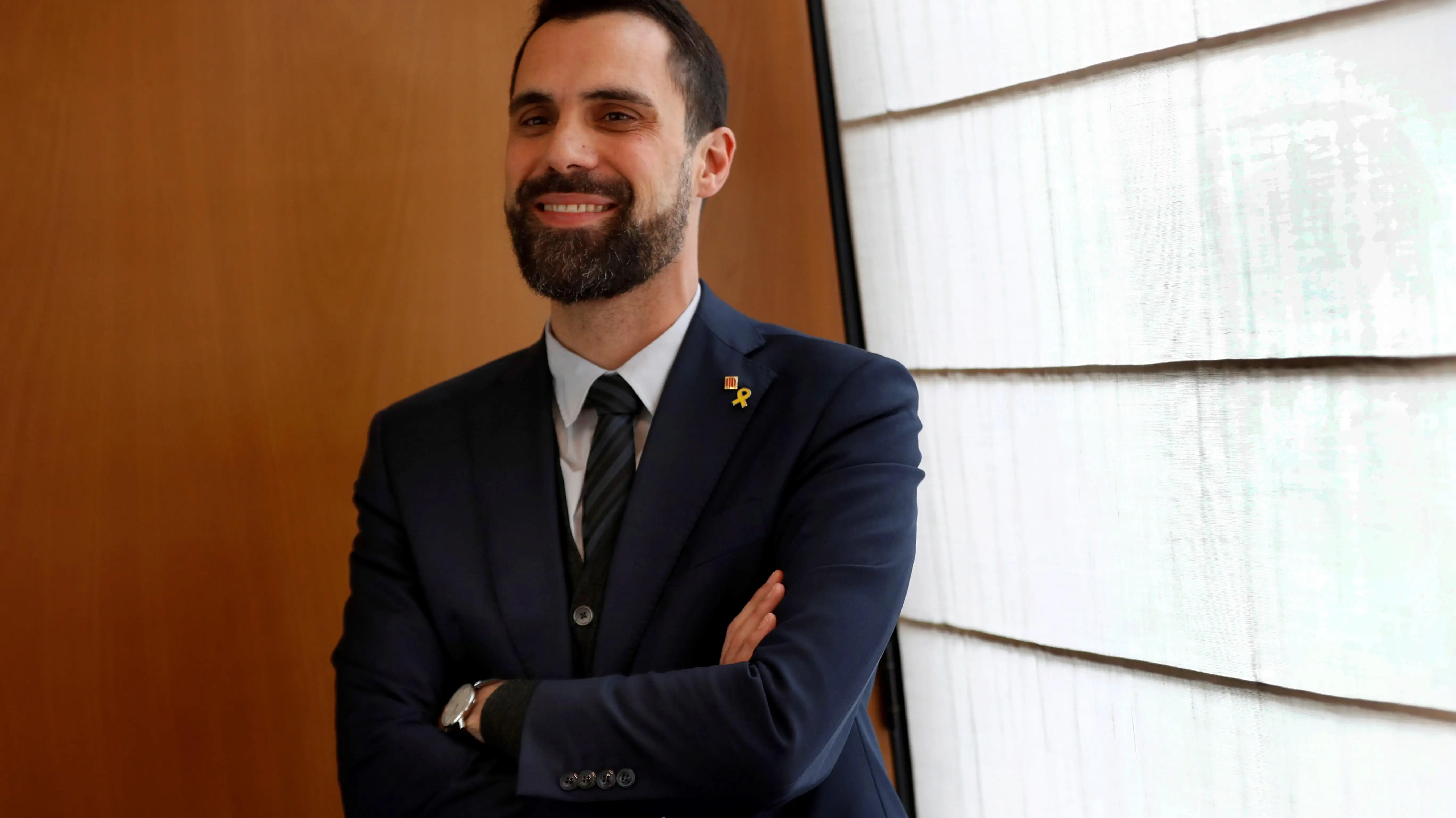 El expresidente del Parlament, Roger Torrent
