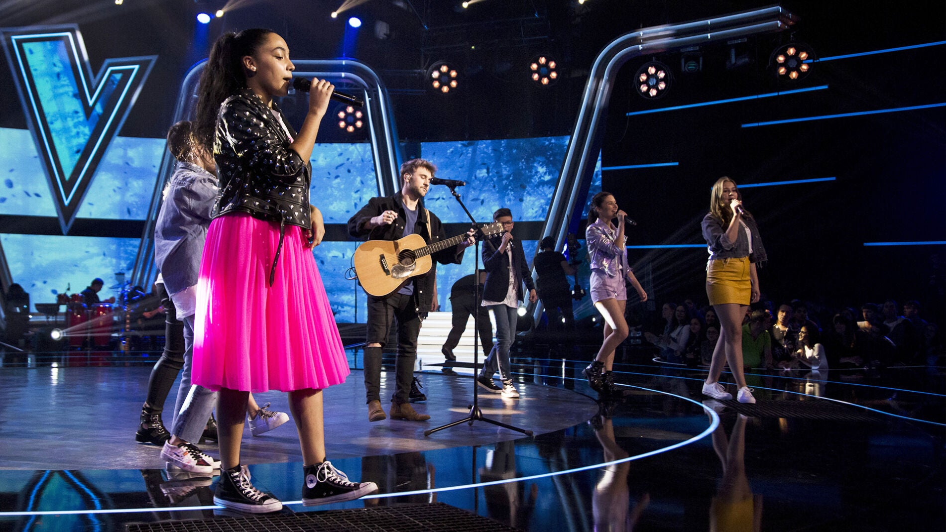 El &eacute;xito 'Te esperar&eacute; toda la vida' de Dani Fern&aacute;ndez da paso a la segunda noche de Semifinal de 'La Voz Kids'