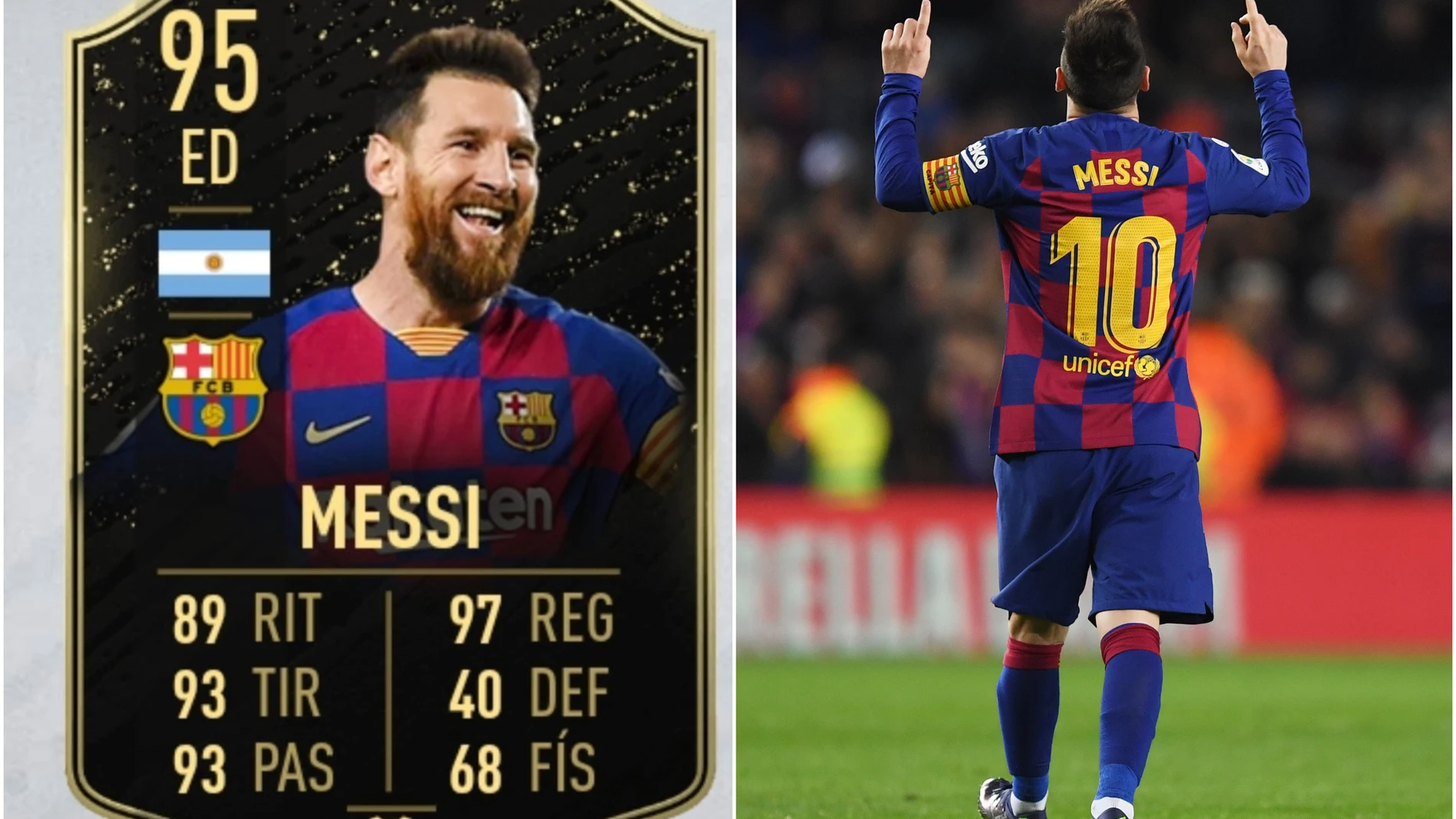 Leo Messi en FIFA20 Leo Messi en FIFA20