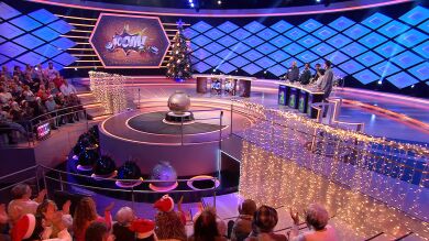 El plató de '¡Boom!' se viste de Navidad: 