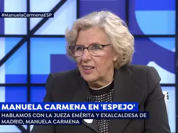 Manuela Carmena en 'Espejo Público' Manuela Carmena en 'Espejo Público'
