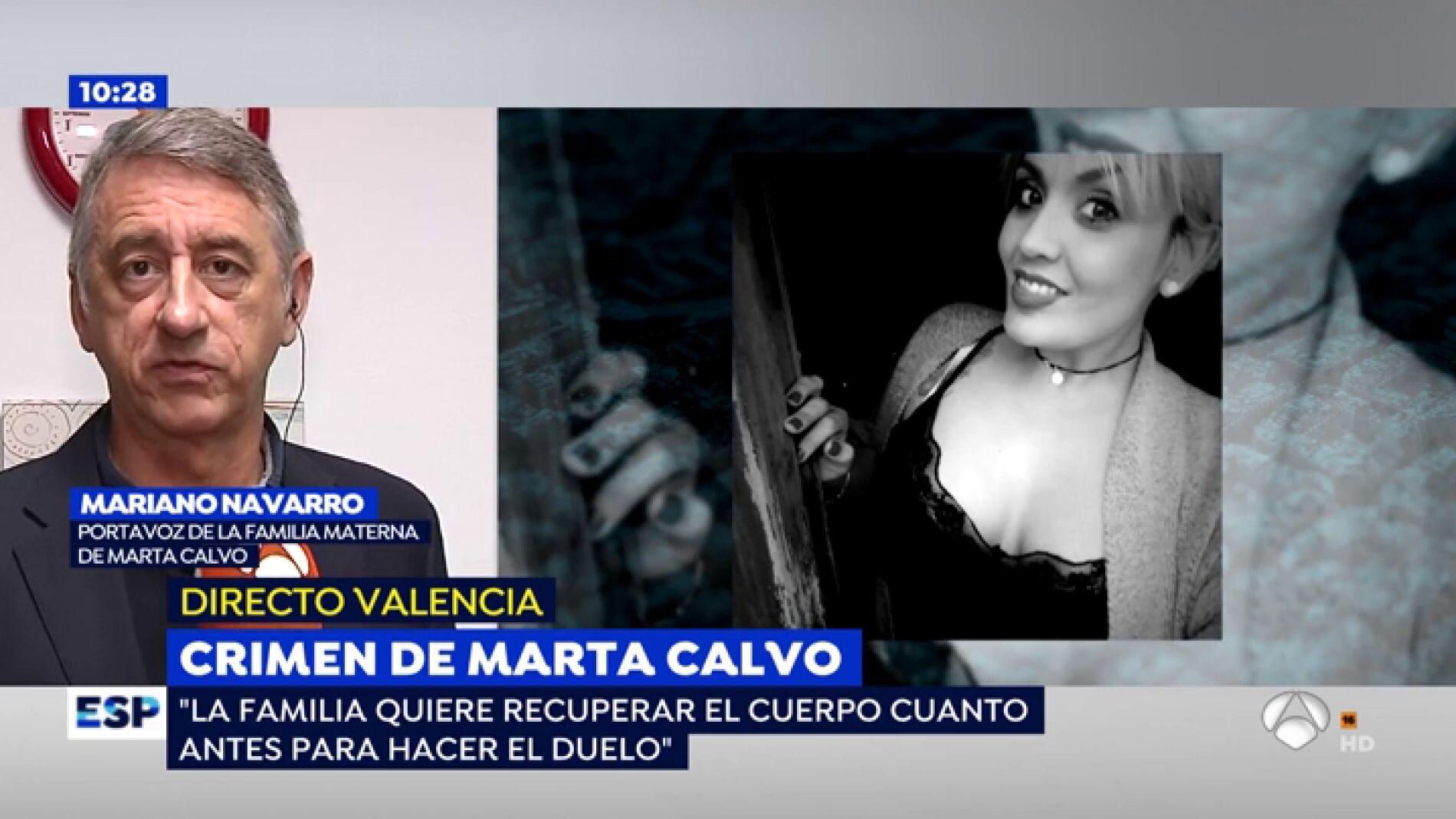 El calvario de la madre de Marta Calvo: "Se siente culpable y a&uacute;n no sabe c&oacute;mo muri&oacute; la joven"