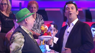 Arturo Valls descubre en '¡Ahora caigo!' que también existe la señora del Tirol