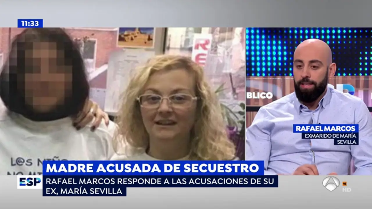 Rafael Marcos, exmarido de María Sevilla: "Inventando los abusos sexuales, está jodiendo la vida de mi hijo"