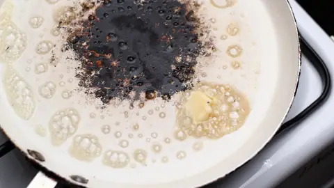 Sartén quemada Sartén quemada