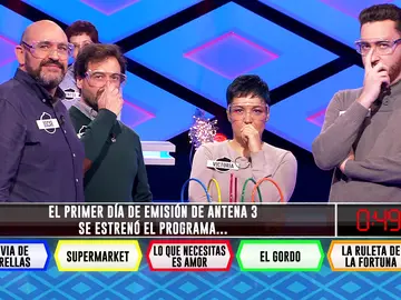 El fallo de 'Los dispersos' en '¡Boom!' en una pregunta sobre historia de la televisión El fallo de 'Los dispersos' en '¡Boom!' en una pregunta sobre historia de la televisión
