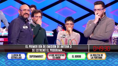 El fallo de 'Los dispersos' en '¡Boom!' en una pregunta sobre historia de la televisión