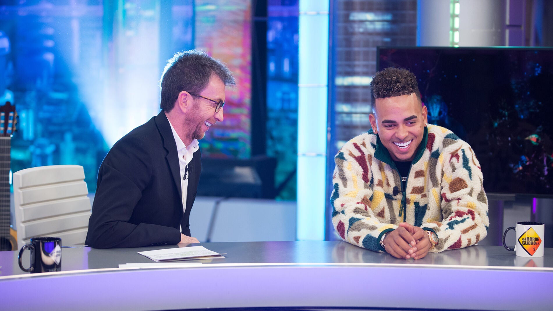 Los 'momento teniente' más divertidos durante la visita de Ozuna a 'El Hormiguero 3.0'