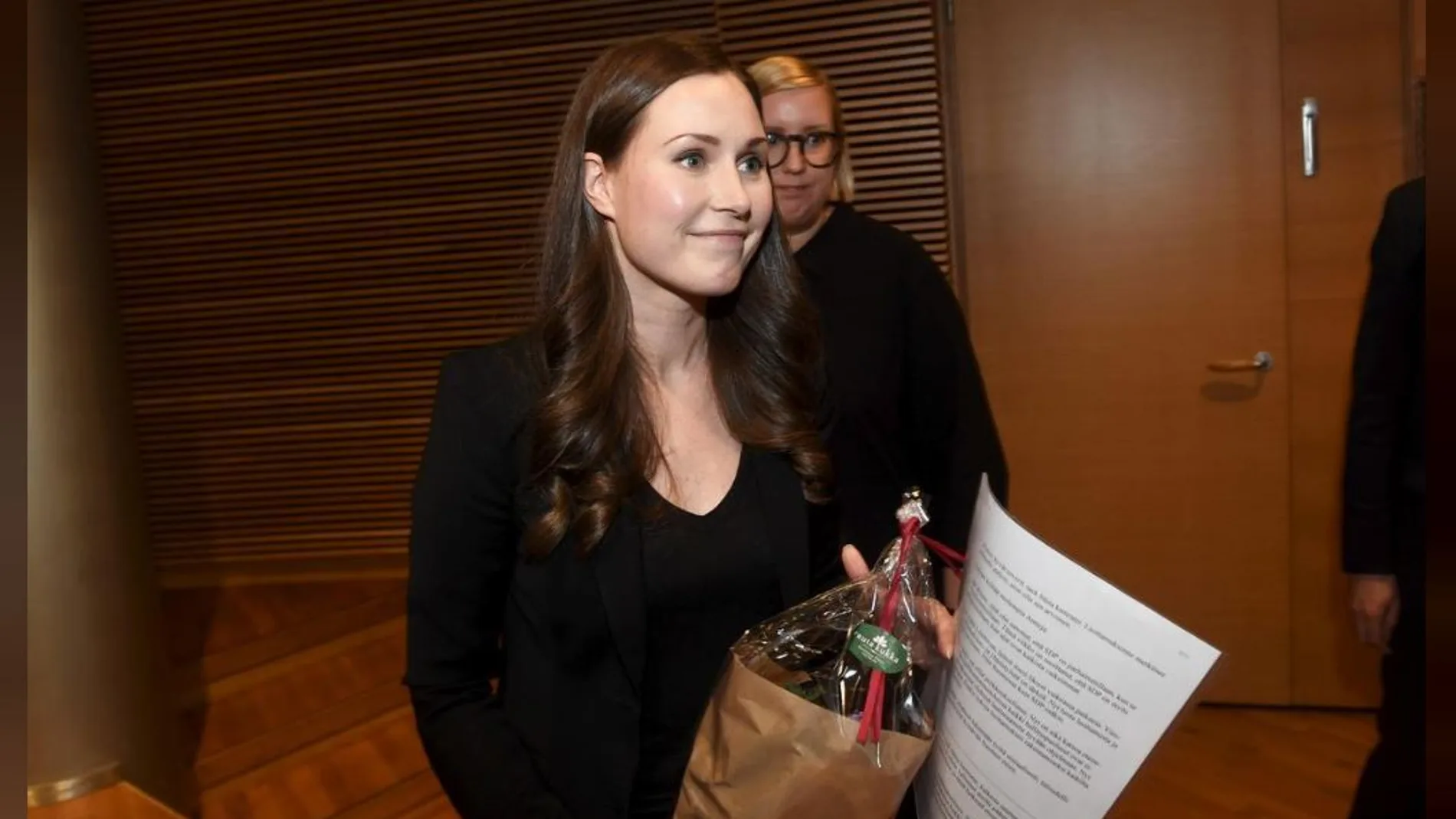 La finlandesa Sanna Marin, la primera ministra más joven del mundo La finlandesa Sanna Marin, la primera ministra más joven del mundo