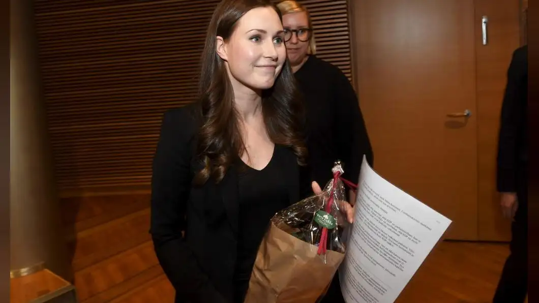 La finlandesa Sanna Marin, la primera ministra más joven del mundo La finlandesa Sanna Marin, la primera ministra más joven del mundo