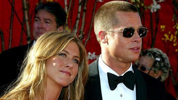 Jennifer Aniston y Brad Pitt
