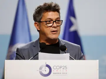 Alejandro Sanz en la Cumbre del Clima Alejandro Sanz en la Cumbre del Clima