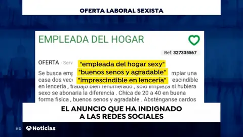 Anuncio empleada Anuncio empleada