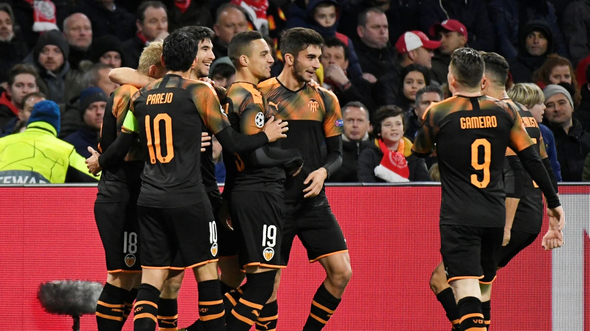 Rodrigo Moreno celebra su gol Rodrigo Moreno celebra su gol